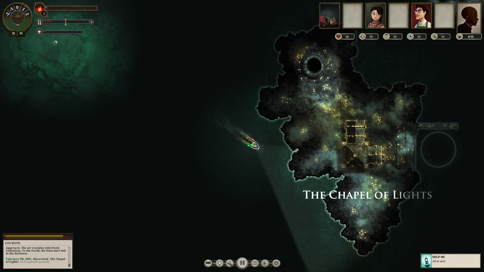 SUNLESS SEA screenshot 2