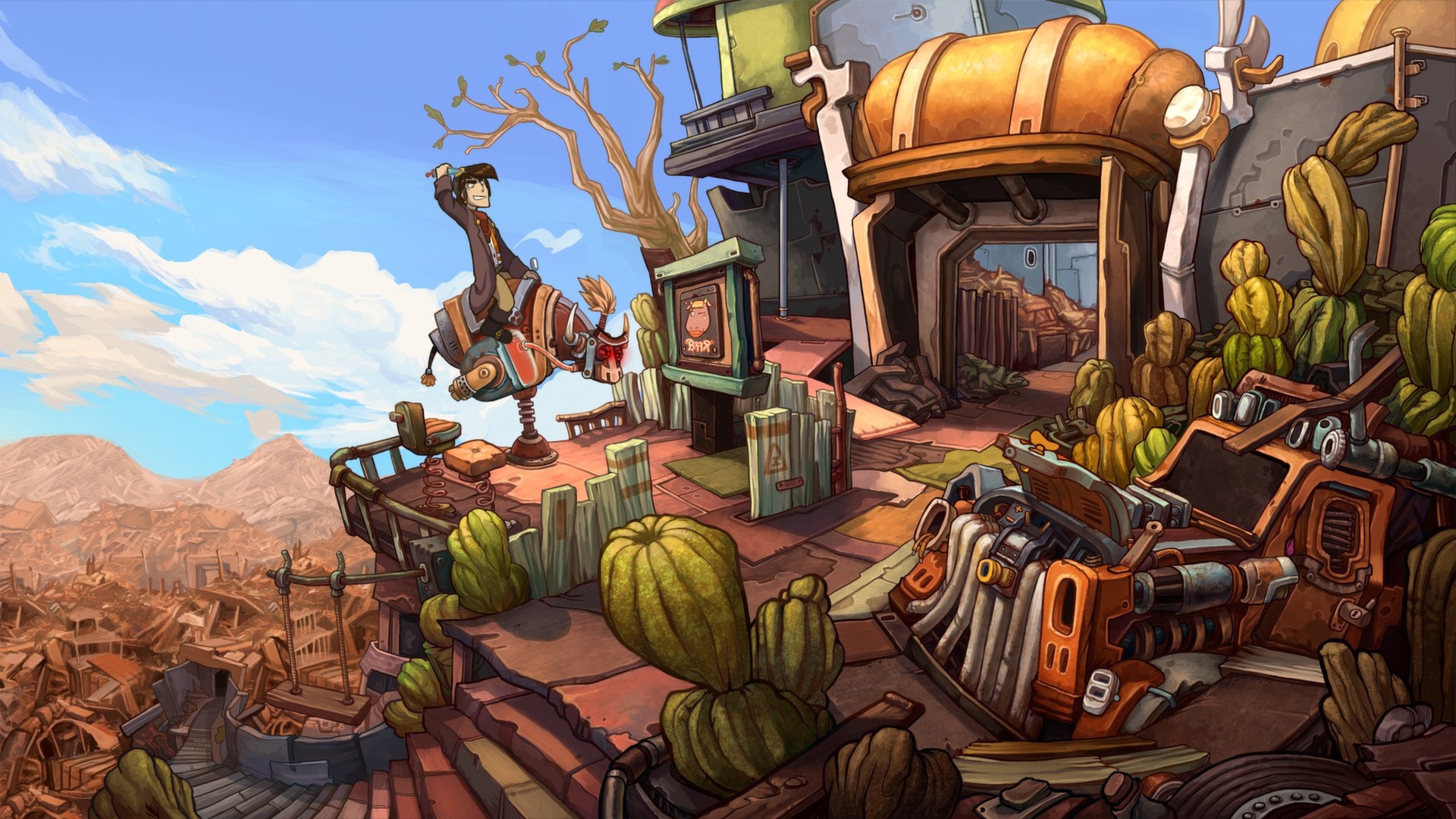 Deponia screenshot 3