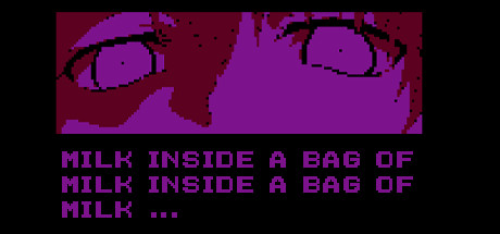 Milk inside a bag of milk inside a bag of milk artwork