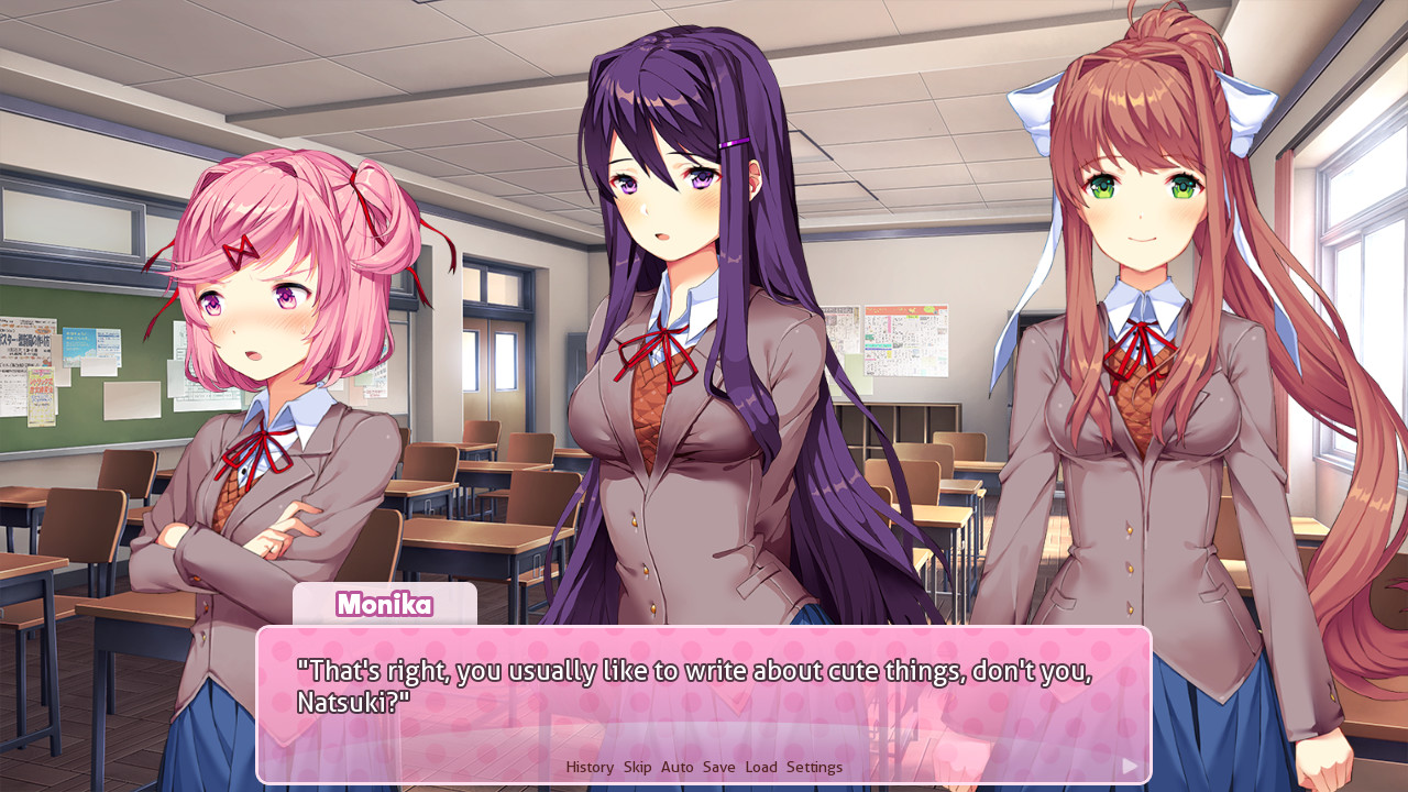 Doki Doki Literature Club! screenshot 2