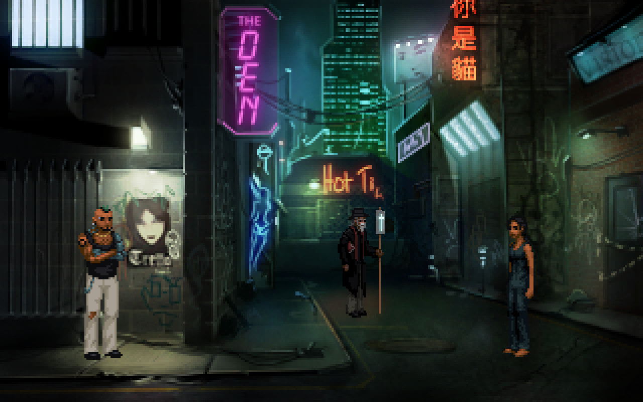 Technobabylon screenshot 2